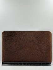 Custom Tooled Western Leather Laptop Sleeve - Handmade 13 Inch picture