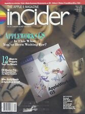 inCider Magazine, March 1989 for Apple II II+ IIe IIc IIgs picture