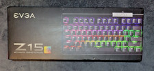 NEW EVGA Z15 RGB Mechanical Gaming Keyboard 821-W1-15US-KR Kailh Silver Hot-Swap picture