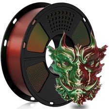 GEEETECH 3D Printer Filament Silk/Two-color/Tricolor Change PLA 1.75mm 1KG/Roll picture