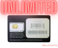 Verizon Unlimited Data SIM 4G LTE | truly unlimited $90 Monthly | Verizon picture