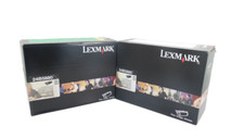 Lot of 2 Lexmark Toner Cartridge 24B5880 - BLACK -  picture