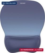 TECKNET Gel Ergonomic Mouse Pad with Wrist Rest, Non-Slip PU Base, Gradient picture