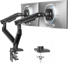 HUANUO Flowlift Pro Dual Monitor Mount for 13–27