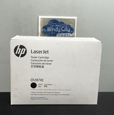 HP CF287XC Black Toner 87X For LaserJet Enterprise M506/MFP M527 New Open Box picture