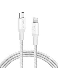 Anker 10ft  USB-C ECO Friendly Fast Charging Cable - Whit Brand New picture