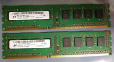 2 Micron MT8JTF51264AZ-1G6E1 (2x4GB) 1RX8 (8GB Total) PC3-12800U Desktop RAM picture