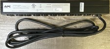 APC AP9562 Basic Rack PDU 1U 15A 120V Power Distribution Unit w/ Ears / Open Box picture