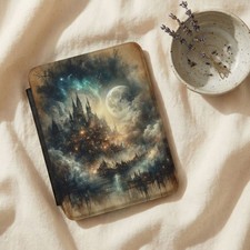 Mystical Castle at Night Moonlit Fantasy Kindle Paperwhite 7
