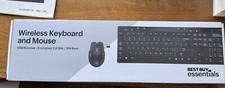 New Best Buy Essentials Wireless Keyboard And Mouse With Nano USB Receiver picture