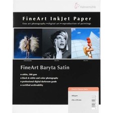 Hahnemuhle Fine Art Baryta Satin, 300gsm Inkjet Paper, 11x17 - 25 Sheets picture
