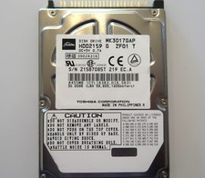 Toshiba MK3017GAP (HDD2159 G ZF01 T) 102 C0/A0.06H 30gb 2.5
