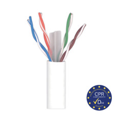 UTP Cable Cat6 Indoor White CU LSFH DCA 500M 212305 Televes picture