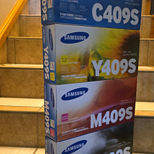 Samsung Genuine CLT-409S Toner Set C/Y/M/K for CLP-31x CLX-317x picture