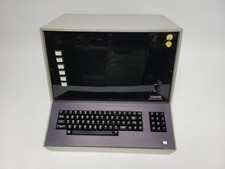 Vintage 1980s Hughes Aircraft PDEC 1000 Terminal, Cherry 001-1019 (Powers On) picture