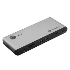 SIIG Thunderbolt 4 Docking Station - Quad 4K / Single 8K, 60W PD, 3X TB4 40Gb... picture