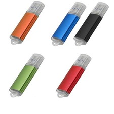 5/10 Pack Keychain USB 2.0 Flash Memory Stick Thumb Jump Drive U Disk Pendrive picture