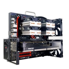 Open Air Case Test Bench DIY PC Frame Portable Wall-Mountable for E-ATX/ATX/mATX picture