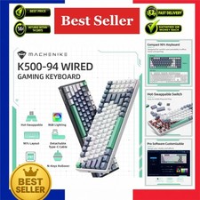 MACHENIKE K500 Mechanical Gaming Keyboard Hot Swappable RGB 94 Keys Wired picture
