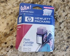 Hewlett Packard C1816A Desk Jet Printer Photo Cartridge Unopened Exp  Aug ‘99 ✅ picture