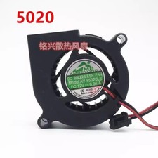 1PCS AV-F5020MS 5020 DC12V 0.10A 5CM 2-Pin Turbo Cooling Fan picture