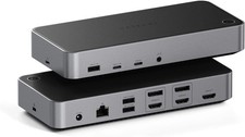 Satechi 13 in 1 Triple 4K USB C Docking Station, 100W Charging, 2 DP, 3 HDMI picture