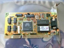 VINTAGE OAK TECHNOLOGY OTIVGA 1570 OTI077 CHIPSET 512K ISA 16 BIT VGA CD MXB113 picture