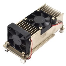 (2) ADDA AD0405MB-G76 Case Fan 40mm x 10mm 5V DC 3-Pin w/Heatsink for Mini-PC picture