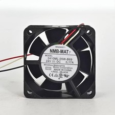1pcs NMB 2410ML-05W-B69 6025 24V 0.17A 3-Wire Ball Inverter Cooling Fan picture