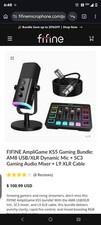 fifine KS5 XLR Connector Gaming Streaming Kit  picture
