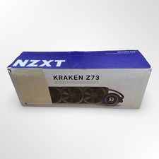 NZXT Kraken Z73 360mm AIO Liquid CPU Cooler w/ LCD Display Black Intel/AMD picture