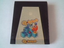 Qbert Parker Brothers Q bert 1983 Game Cartridge ATARI picture