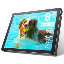 Eyoyo 8 inch Small Mini Monitor 1024x768 Resolution Car Rear View Video Screen picture