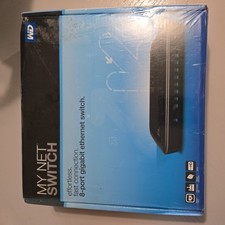 Brand New WD My Net Switch 8 Port Gigabit Ethernet Switch ‎WDBJVC0000NCH-NESN picture