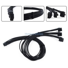 Mini 16Pin to 3×8Pin GPU Power Cable 64cm For RTX 4090 4080 Corsair Modular PSU picture