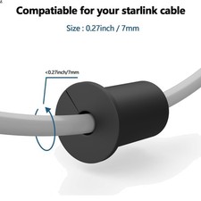 4PCS 3/4 inch starlink Wall Cable Pass Through Bushing Grommets Accessories f... picture