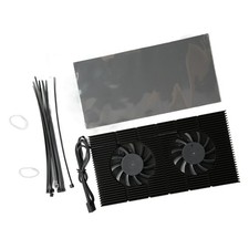 GPU Backplate Aluminum Alloy Fast Heat Sink 4 Pin Backplane Memory WTKB picture