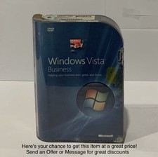 Microsoft Windows Vista Business Retail DVD English 1 Device OS 66J-00002 picture