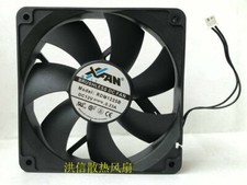 1pc XFAN RDM1225B 12025 DC12V 0.23A 120*25mm chassis cooling fan 2pin picture