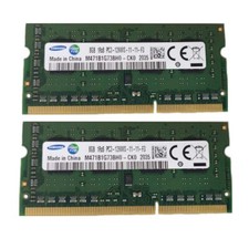 Samsung 16GB (2x8GB) 1RX8 DDR3 1600MHz PC3-12800S SODIMM Laptop RAM Memory 1.5V picture