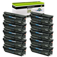GREENCYCLE 10PK CF361X Cyan Toner Fit for HP 508X LaserJet MFP M577Z M577f M577c picture