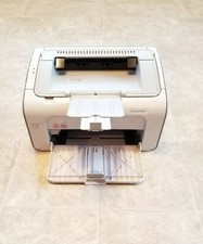HP LaserJet P1005 Workgroup Laser Printer FULLY FUNCTIONAL CLEAN SEE PICTURES picture