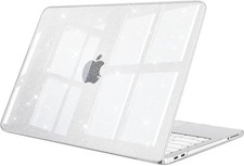 Clear Glitter Case for MacBook Neo 13 Inch A3404 2026, Sparkling Design picture