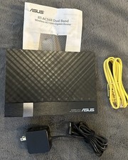 ASUS RT-AC56R AC1200 Dual Band Gigabit Wi-Fi Router, 4-Port, USB, Black picture