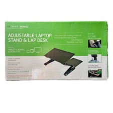 UNCAGED ERGONOMICS WORK EZ ADJUSTABLE LAPTOP STAND & LAP DESK picture
