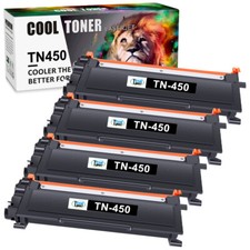 4PK High Yield Compatible With Brother TN450 Toner HL-2270DW MFC-7360N 7860DW picture