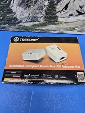 TRENDnet 500 Mbps Compact Powerline AV Adapter Kit TPL-406E2K   picture