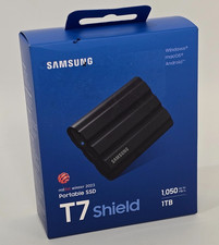 Samsung T7 Shield 1-TB External Portable SSD - Black *NEW SEALED* picture