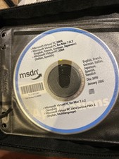 BRAND NEW MSDN  Microsoft Virtual PC 2004 for PC + MAC 7.0.2 Multi Languages CD picture
