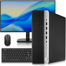 HP 600 G5 Desktop PC, i5-9th 32GB RAM 1TB SSD 500GB HDD WK&M WiFi 24